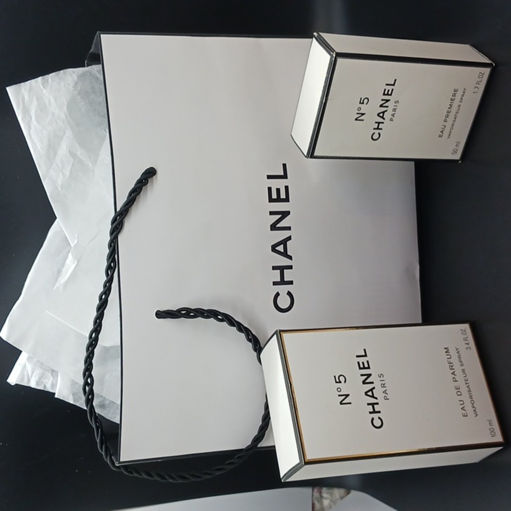 Chanel - 7 Empty Products- Boxes, Bag & Empty Coc… - image 2